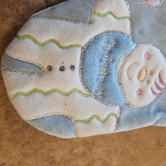 Baby's First Christmas Stocking 18" - Picture 5 of 6